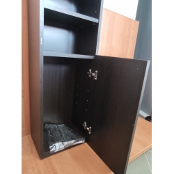 MADALENA ZOOM ciemny dąb szafka słupek wiszący